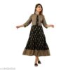 Angratan Women’s Ethnic Printed Jacket Kurti Set - Image 11