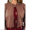 Angratan Women’s Ethnic Printed Jacket Kurti Set - Image 4
