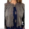 Angratan Women’s Ethnic Printed Jacket Kurti Set - Image 3